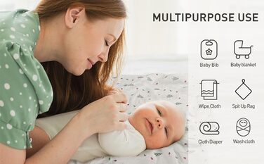 Набор из 6 полотенец для детей 70 х 70 см GLLQUEN BABY