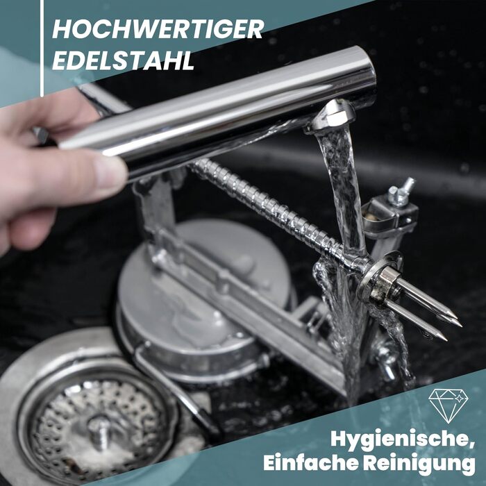 Яблокорезка ручная 3-в-1, нержавеющая сталь GOODS+GADGETS