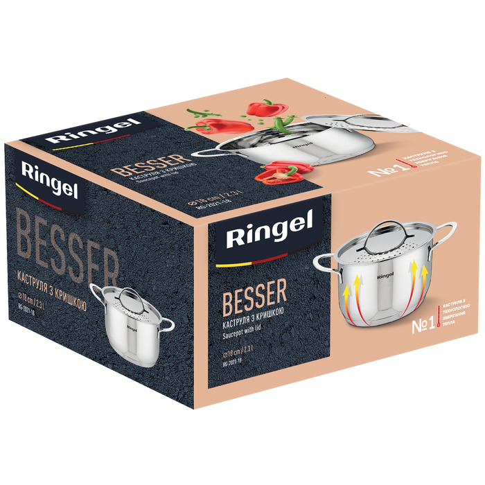 Каструля RINGEL Besser (2.3 л) 18 см (6869642)