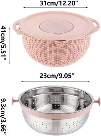 Друшляк 4-в-1 бежевий delyx