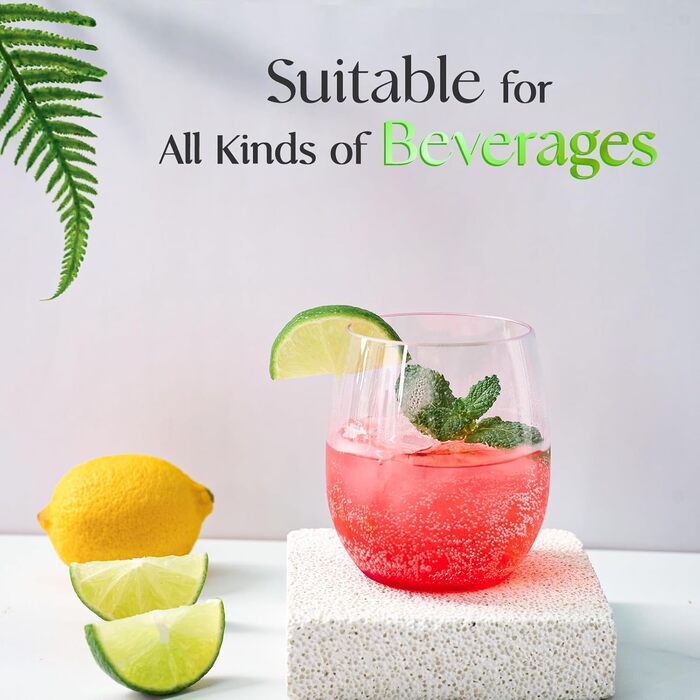 Набір пластикових винних келихів 32 шт 340 мл FOCUSLINE