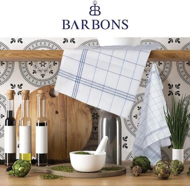 Набір з 10 кухонних рушників 50 x 70 см, синій BARBONS