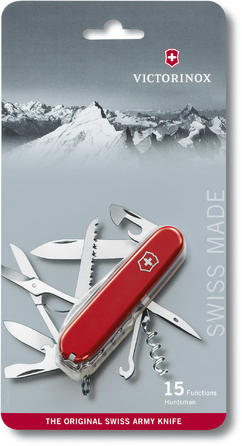 Ніж Victorinox Huntsman 91мм/15функ/черв (блістер)