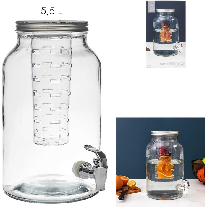 Диспенсер для напоїв 5,5 л COOK CONCEPT