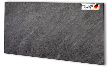 Стінові панелі AS Country Stone під мармур 60x120 см ПВХ-облицювання стіни з пластикових панелей для кухні, ванної кімнати тощо Панель кухонного фартуха (, Darkstone)