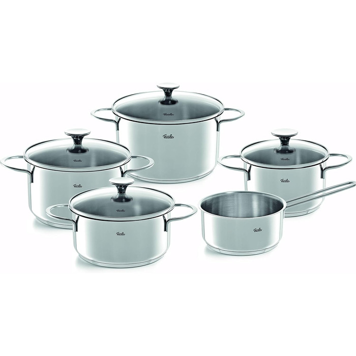 Набор кастрюль из нержавеющей стали, 5 предметов Copenhagen Fissler