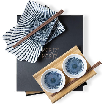 Набор посуды для суши на 2 персоны, 10 предметов, Blue Sun Gourmet Moritz & Moritz