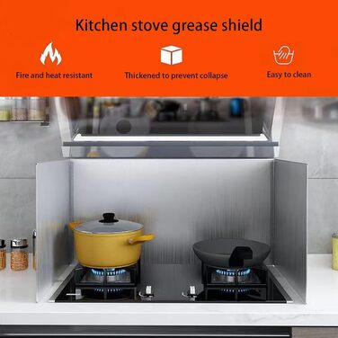 Кухонний фартух від бризок 30 х 30 см Generic