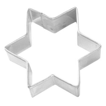 Форма для печива у вигляді шестикутної зірки, 7 см, RBV Birkmann