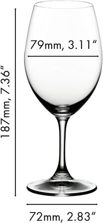 Бокал для красного вина 0,35 л, набор 2 предмета, Ouverture Riedel