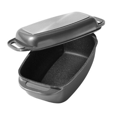 Жаровня с крышкой 40 х 22 см 5,8 л STONELINE