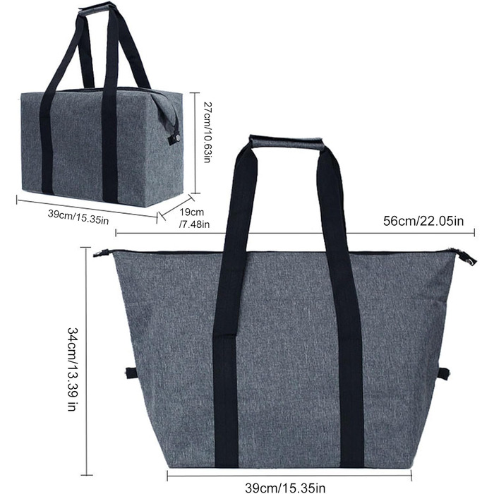 Термосумка серая Generisch