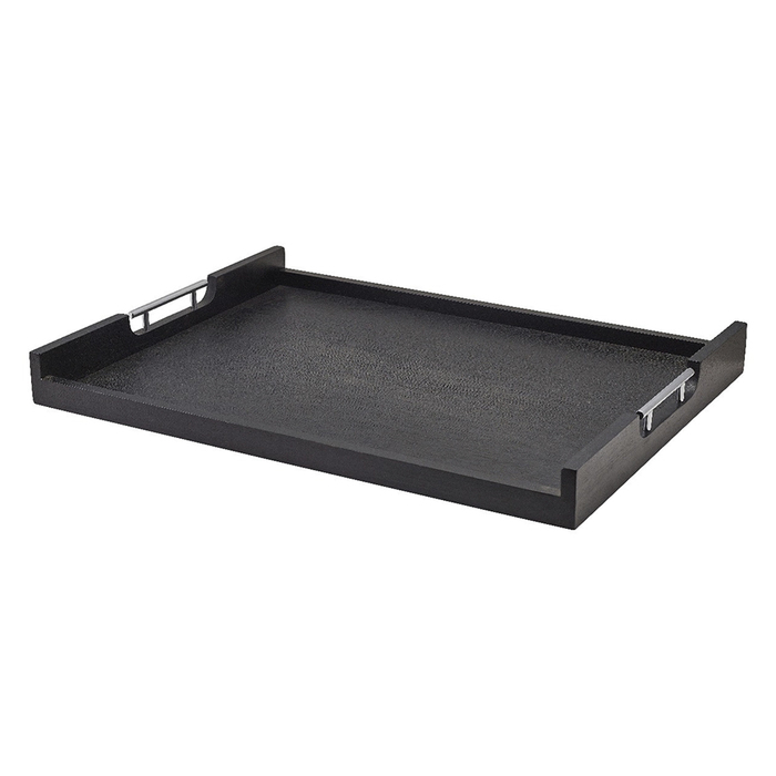 Піднос 65*49 см, дерев'яний, чорний, Solid Black, GenWare