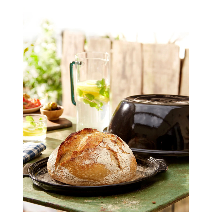 Форма для выпечки хлеба круглая 32,5 см, антрацит Emile Henry