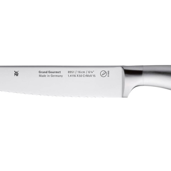 Нож кухонный с волнистым лезвием 16 см Grand Gourmet WMF