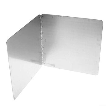 Скляний кухонний фартух бризкозахисний екран 40 х 40 см Feegow