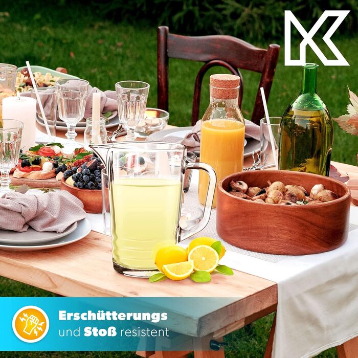 Скляний графин 1,23 л KADAX