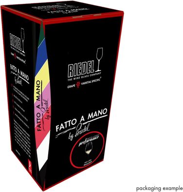 Келих для білого вина Рислінг 623 мл, чорна ніжка Performance Fatto a Mano Riedel