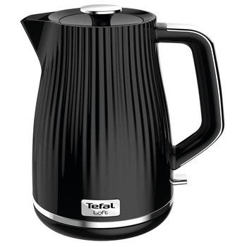 Tefal Електрочайник KO250830 Loft, 2400Вт, 1,7л., чорний