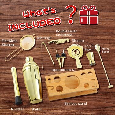 Професійний барний набір 11-в-1 OBALY