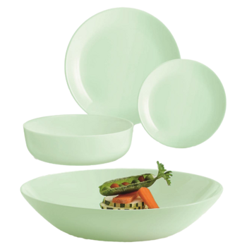 Сервіз Luminarc Diwali Paradise Green, 19 предметів (7224471)