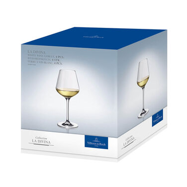 Набір келихів для білого вина 0,38 л, 4 предмета La Divina Villeroy & Boch