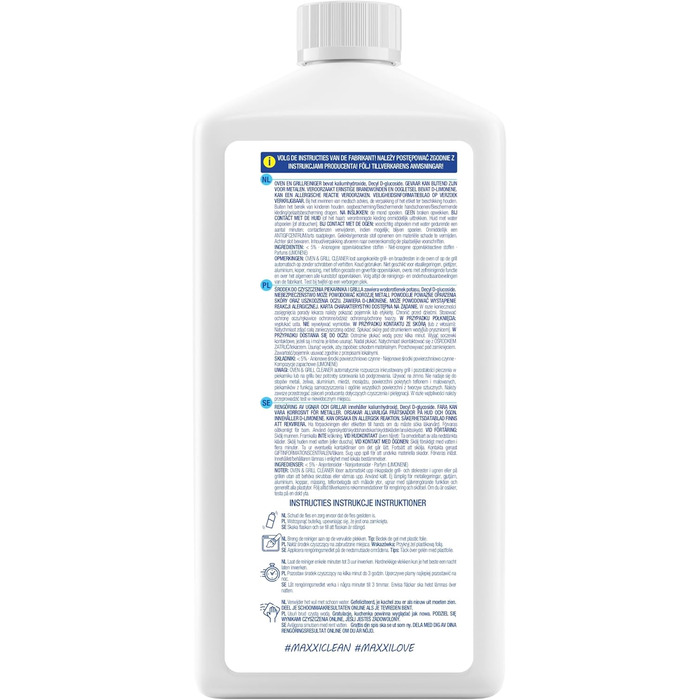 Средство для мытья духовок и грилей 750 мл Maxxi Clean