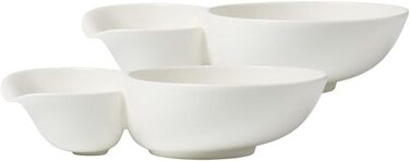 Супниця подвійна 27,5 x 17,3 x 6,8 см, набір 2 предмети, білі Soup Passion Villeroy & Boch