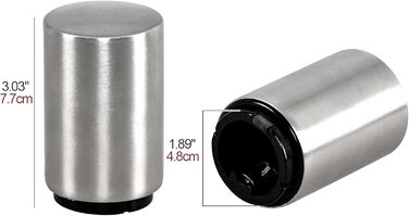 Набір з 6 магнітних відкривачок для пляшок з механізмом натискання Neadas