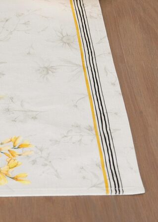 Бавовняні килимки для серветок, набір з 4 шт. , декоративні килимки для серветок, пасхальні килимки, що миються, для свят, вечерь, весни, літа (33 см x 48 см) (048 - Candice), 39Hermine 100