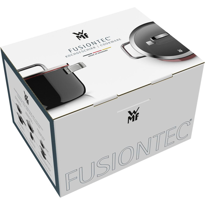 Каструля 20 см зі скляною кришкою, чорний Fusiontec Mineral Pro WMF