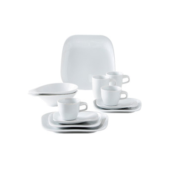 Набір столового посуду 12 предметів, білий Elixyr Design 2 Go Kahla