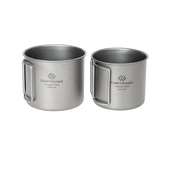 Набор туристических титановых кружок 340 и 470 мл COOK'N'ESCAPE