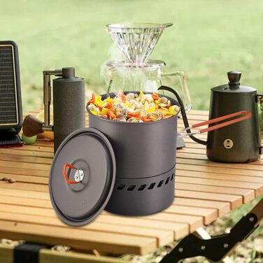 Кемпинговый котелок 1,5л Dtaigou