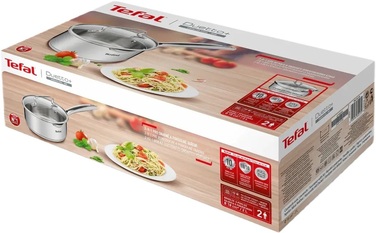 Tefal Ківш Duetto+,2л, нержавіюча сталь, скло