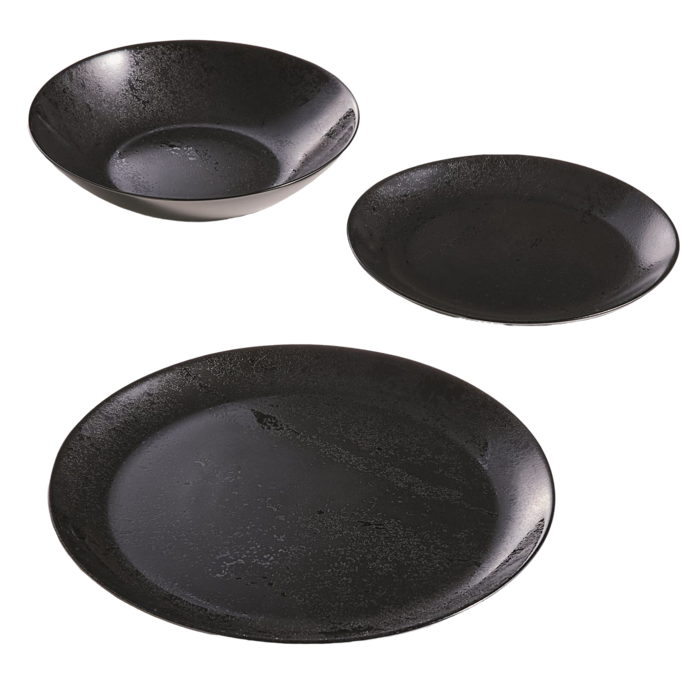 Тарілка обідня Luminarc Diana Black, 25 см (6788142)