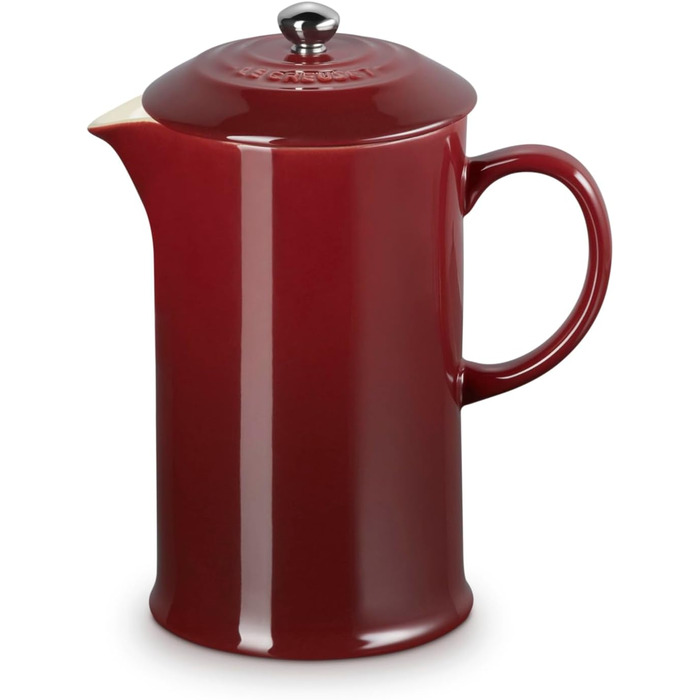Френч-пресс 1 л, темно-красный Le Creuset