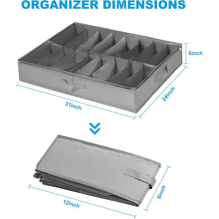 Комод для хранения обуви с 2 ящиками, с 32 отделениями VAESIDA