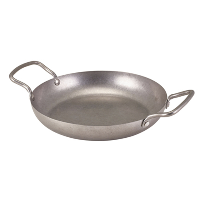 Сковорода Paella 22*4 см, с ручками, Vintage Steel, GenWare