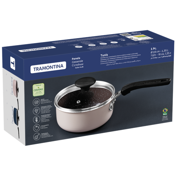 Ковш Tramontina Tunis (1.35 л) 16 см (7067746)