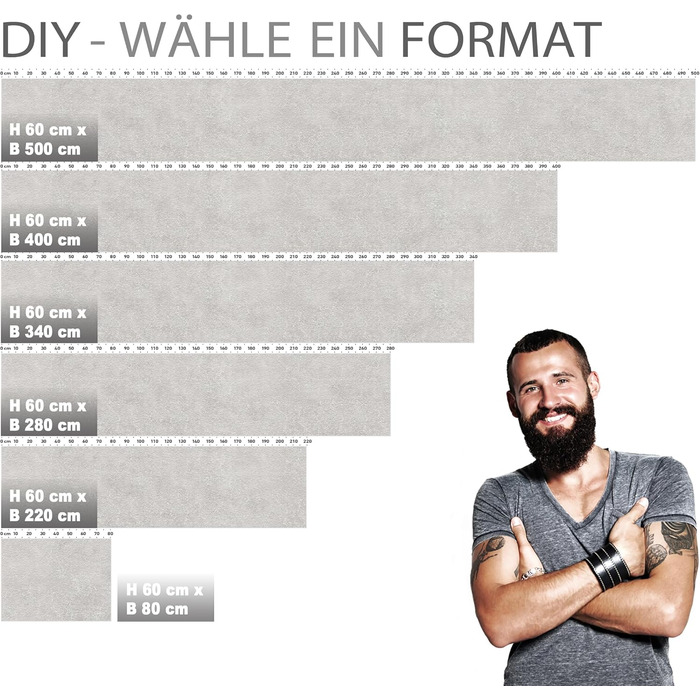 Кухонний фартух самоклеючий 60 x 80 см StickerProfis