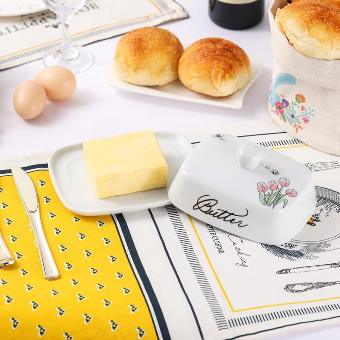 Маслянка з ручкою для масла 250 г WW STYLE