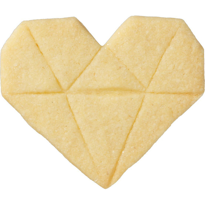 Форма для печива у вигляді серцеподібного діаманта, 6,5 см, RBV Birkmann