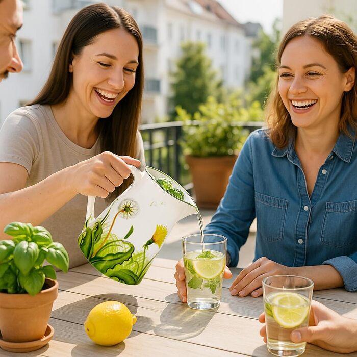 Большой керамический кувшин 1,5 л Lashuma