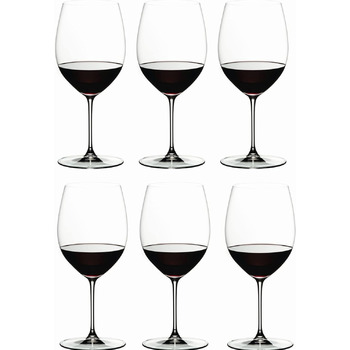 Келихи для червоного вина 0,7 л, набір 6 предметів, Veritas Riedel