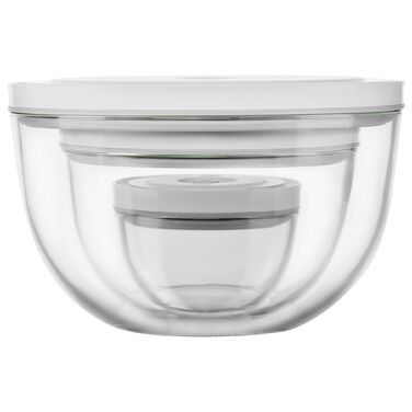 Набор мисок с вакуумными крышками, 6 предметов, прозрачное стекло Fresh & Save Zwilling