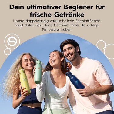 Бутылка для газированной воды 0,9 л, песочно-бежевая Fizz & Go SodaStream