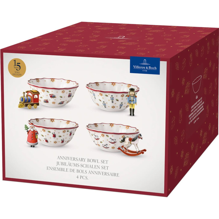 Набор из 4 пиал 0,28 л Toy's Delight Villeroy & Boch