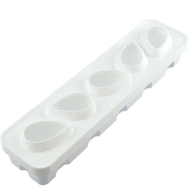 FRAGOLA 120   Форма силіконова 60 X 77 H 54 mm + підставка, 120 ml X 5 шт ( 2 форми + підставка)