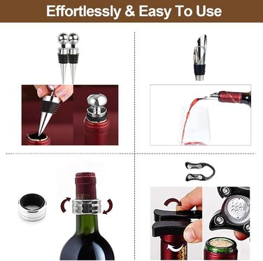 Набір для вина сомельє 8 предметів Qdreclod